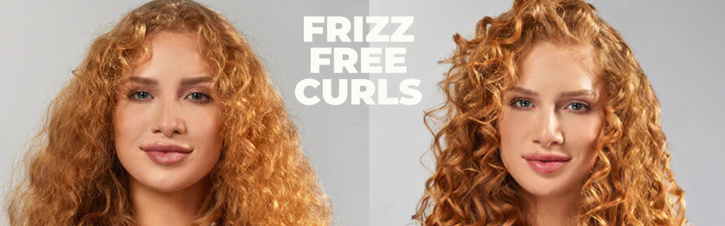 frizz free curls from a summer keratin treatment at Menagerie Style House in Raleigh, NC